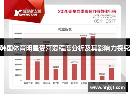 韩国体育明星受喜爱程度分析及其影响力探究